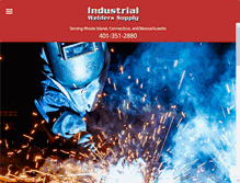 Tablet Screenshot of industrialwelderssupplyinc.com